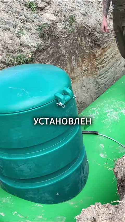 Крепление газгольдера и защита покрытия